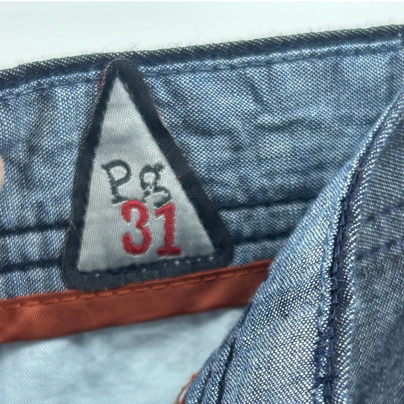 Original Papersbacks - Nantucket Chambray Men's Shorts Size 31 - 100% Cotton NWT - Picture 8 of 10